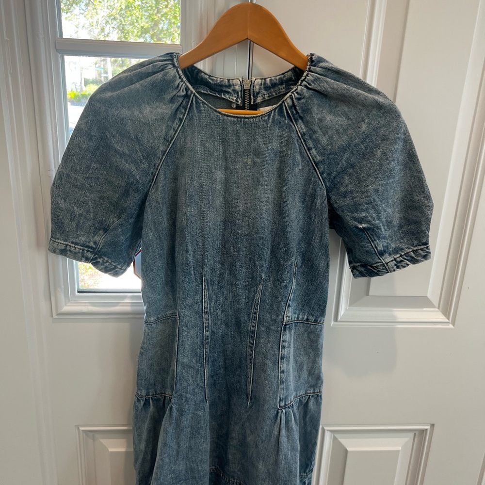 Blue Denim Women’s Mini Dress
